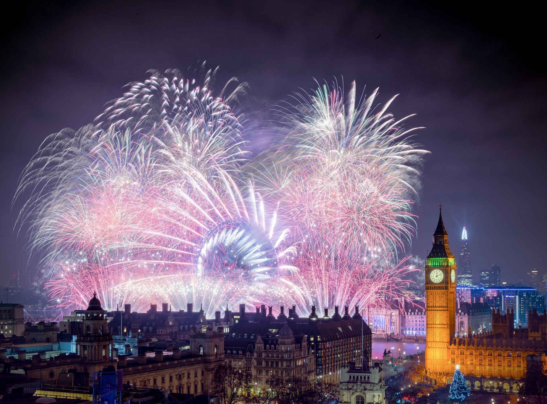 Le feu d'artifice du nouvel an une nouvelle fois annulé à Londres