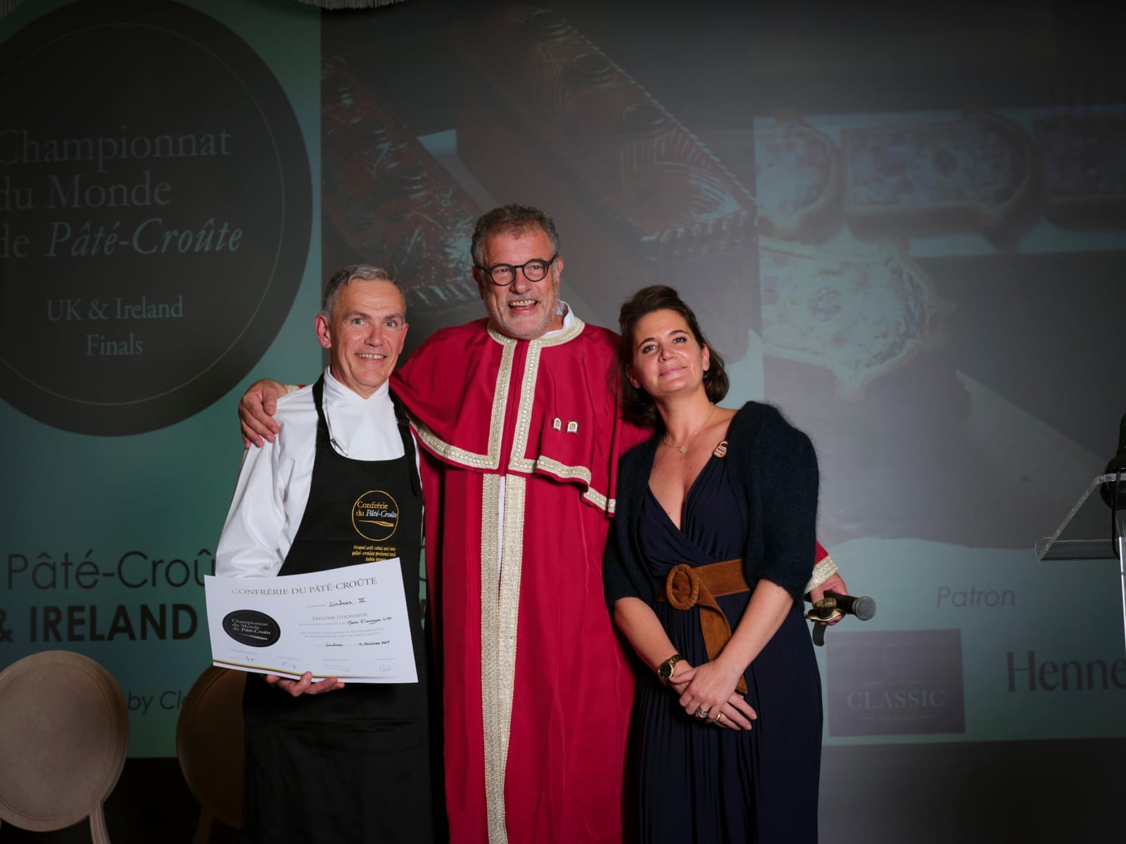Remise des prix du Championnat de Pâté-Croûte