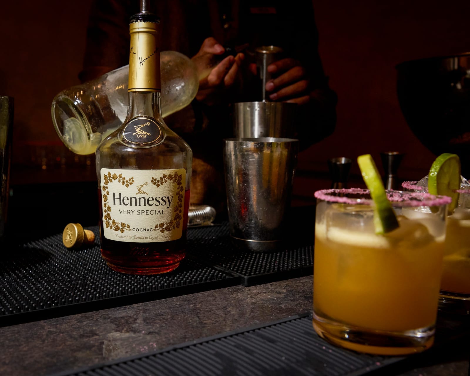 Cocktail au cognac Hennessy