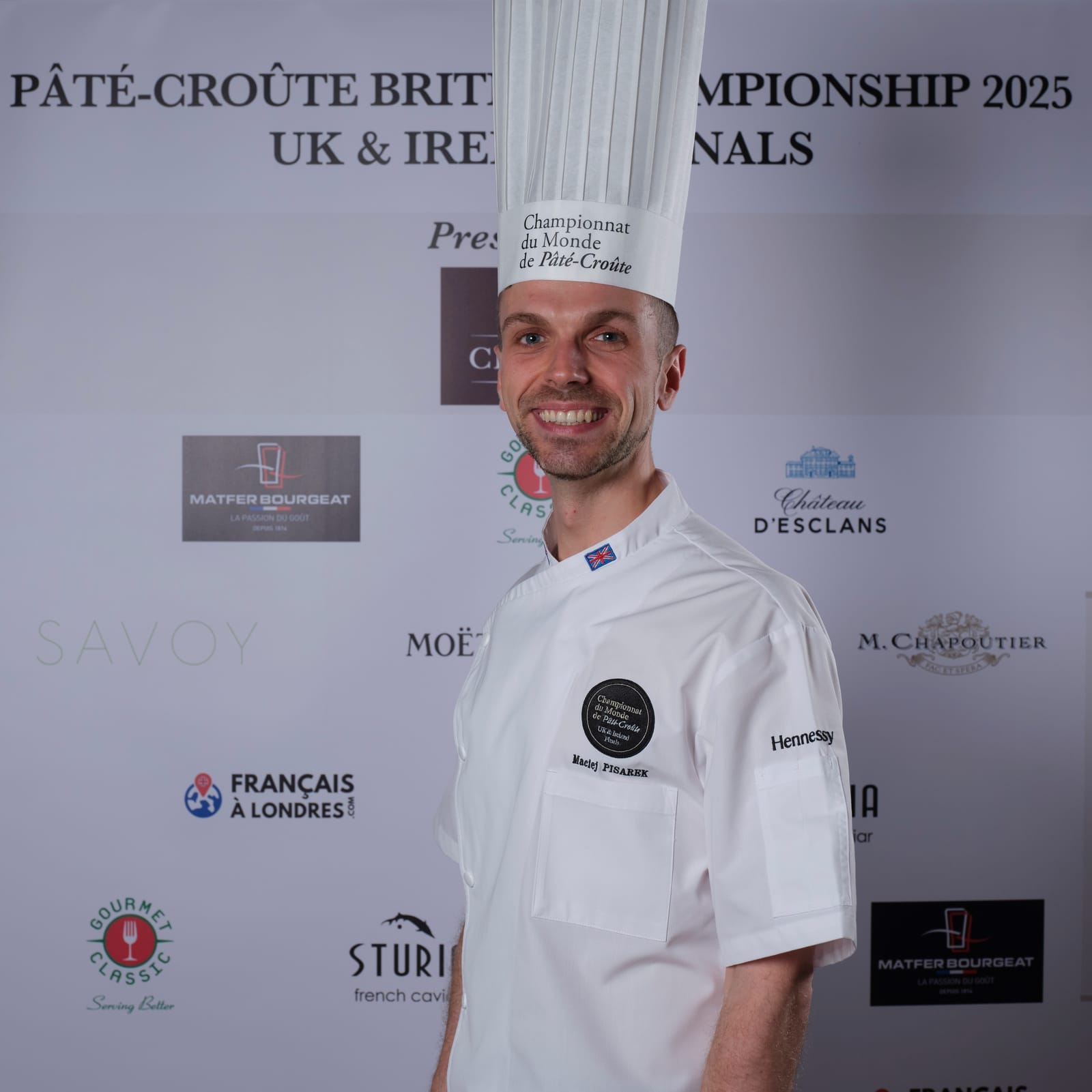 Maciej Pisarek, vainqueur de la finale britannique 2025