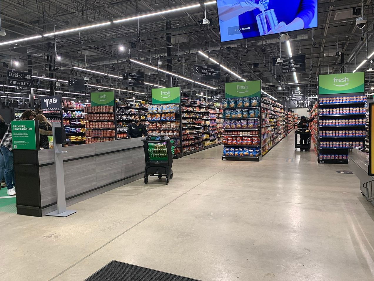 Amazon ouvre à Londres une épicerie "sans contact" ni caisses