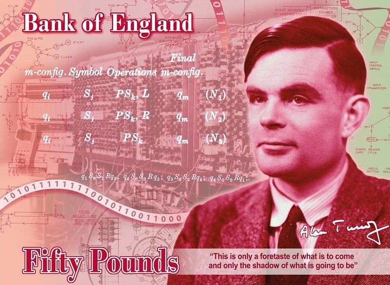 Alan Turing : « première personne LGBT+ à figurer sur un billet de banque »
