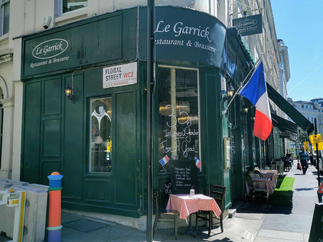 Le Garrick restaurant : "l'extension de notre salon, notre maison."