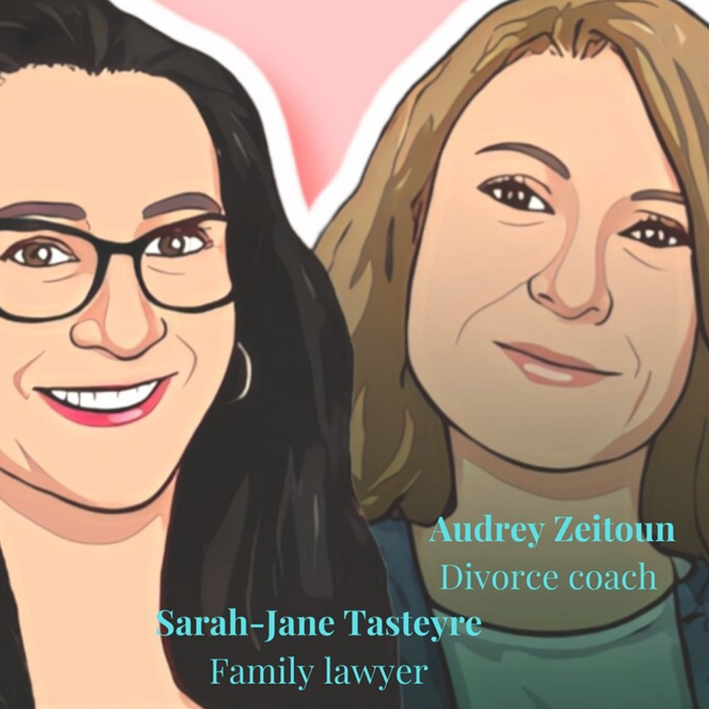 Divorce, le podcast qui traite du divorce, mais pas seulement par Audrey Zeitoun et Sarah-Jane Tasteyre