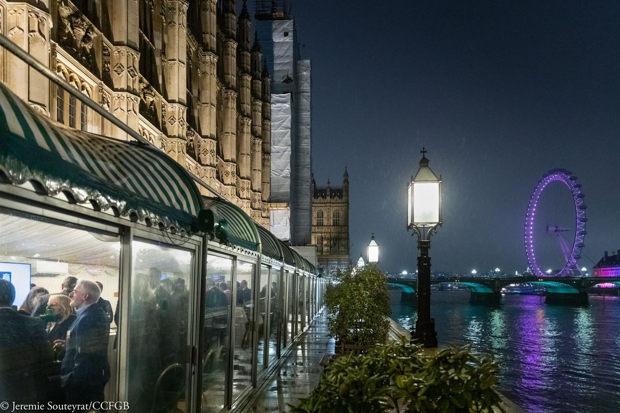 La chambre de commerce française du Royaume-Uni a organisé une réception franco-britannique aux chambres du parlement
