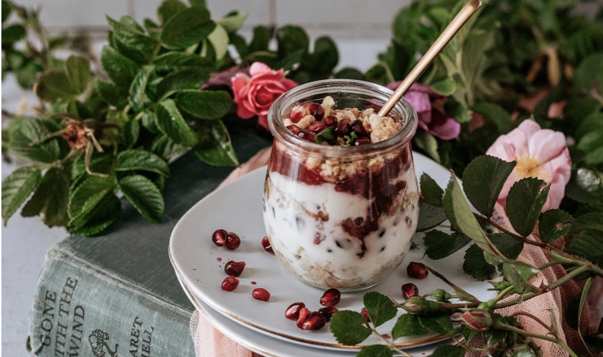 Verrine de fruits rouges gourmande et healthy !