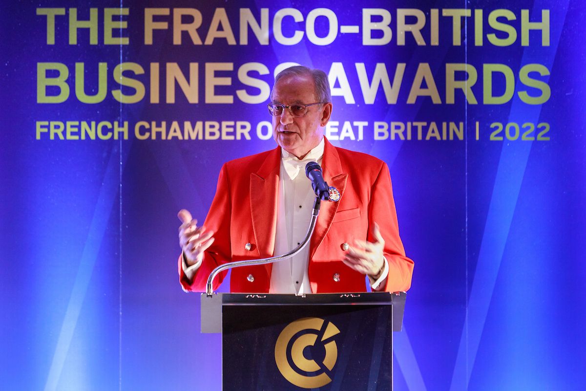 La Chambre de commerce française rassemble plus de 200 chefs d'entreprise et d'invités de marque pour les Franco-British Business Awards