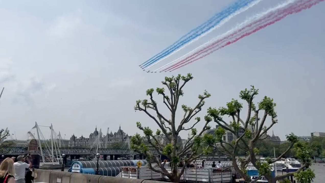 L'anniversaire du roi Charles III célébré à Londres avec la traditionnelle parade militaire