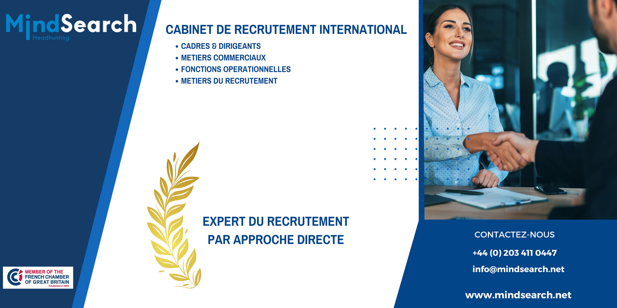 MINDSEARCH - EXPERT DU RECRUTEMENT PAR APPROCHE DIRECTE