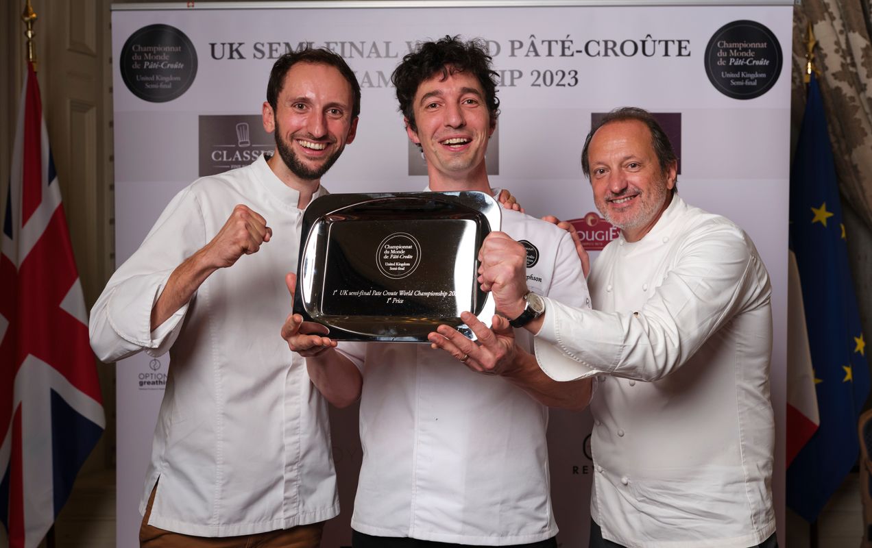 George Jephson remporte la première sélection britannique du Championnat du Monde de Pâté Croûte!