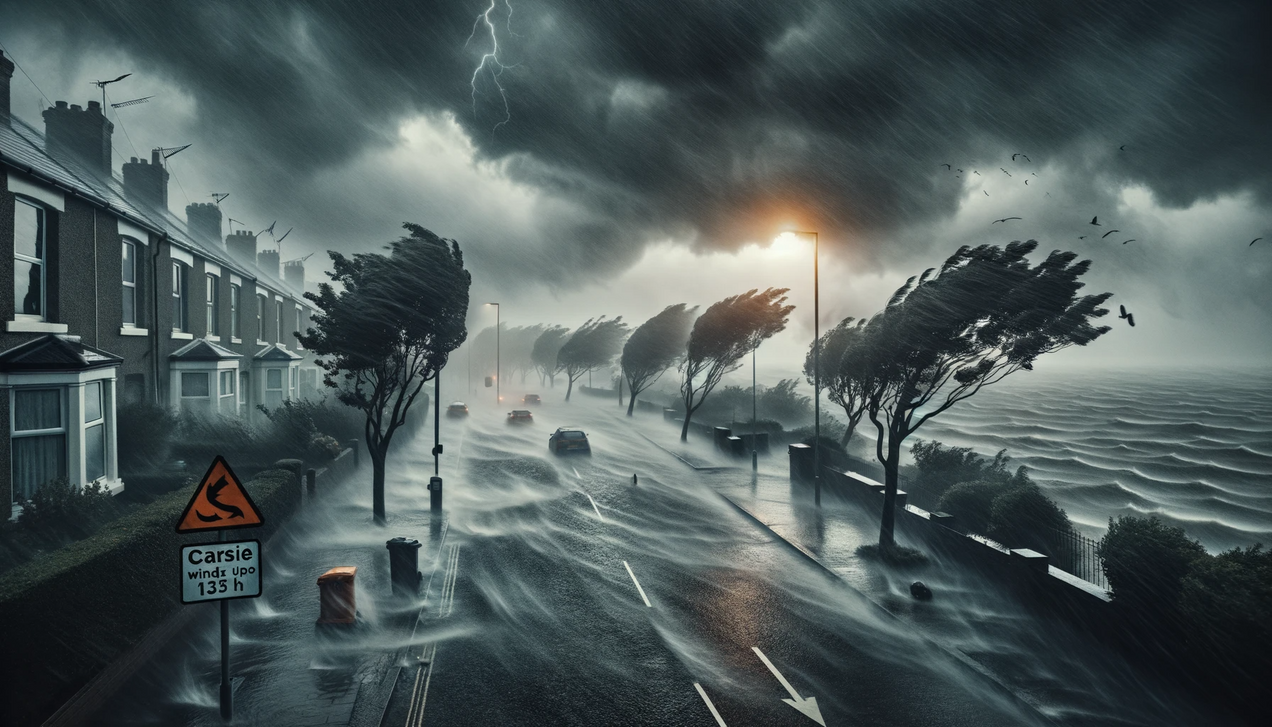 Une pointe du nord-ouest de l'Europe va affronter la tempête Ciaran