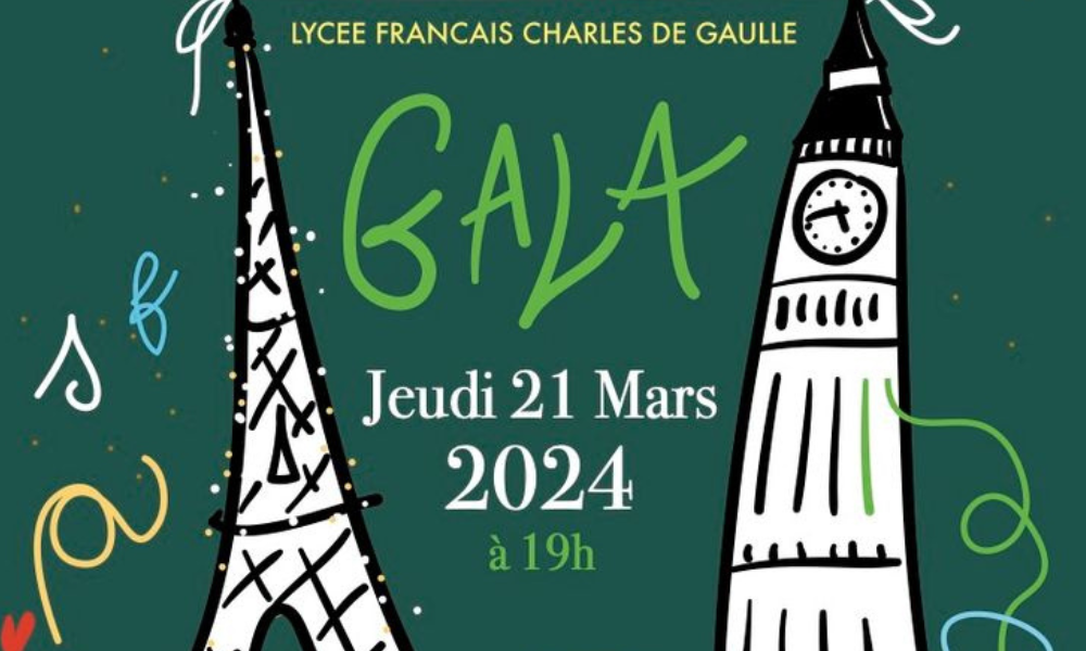 Gala Annuel du Lycée Français Charles de Gaulle : Une Soirée à ne pas Manquer