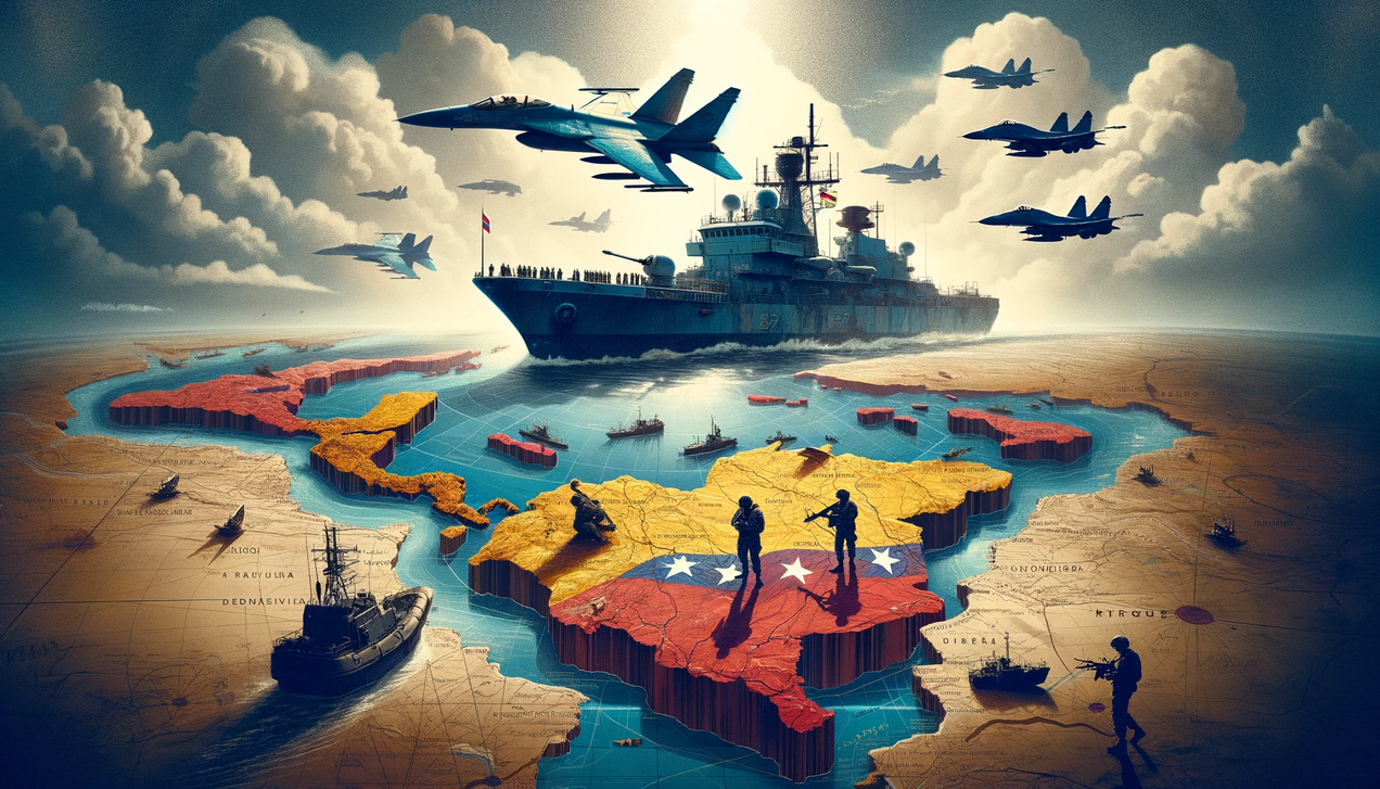 Essequibo: Maduro envoie des milliers de soldats à la frontière du Guyana en réponse à l'envoi d'un navire britannique