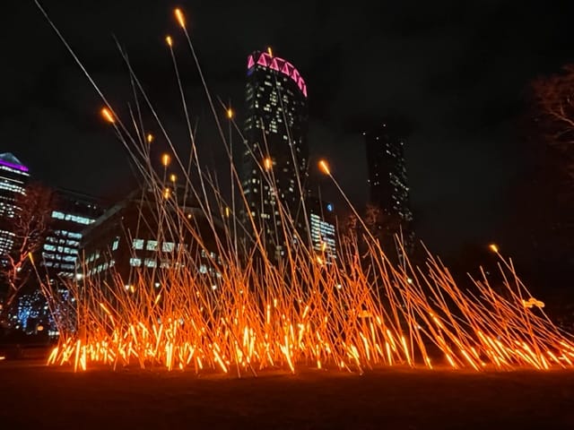 Le Festival 2024 des Lumières d’Hiver de Canary Wharf