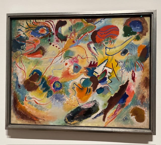 Kandinsky et la comète du Cavalier Bleu exposés à la Tate