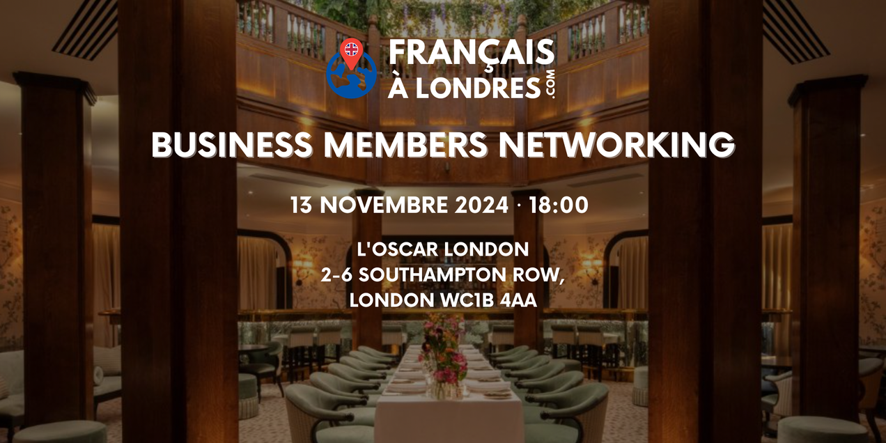 Soirée des partenaires -Mercredi 13 Novembre 2024 - L'oscar London