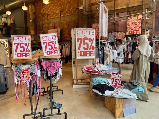 La crise des soldes