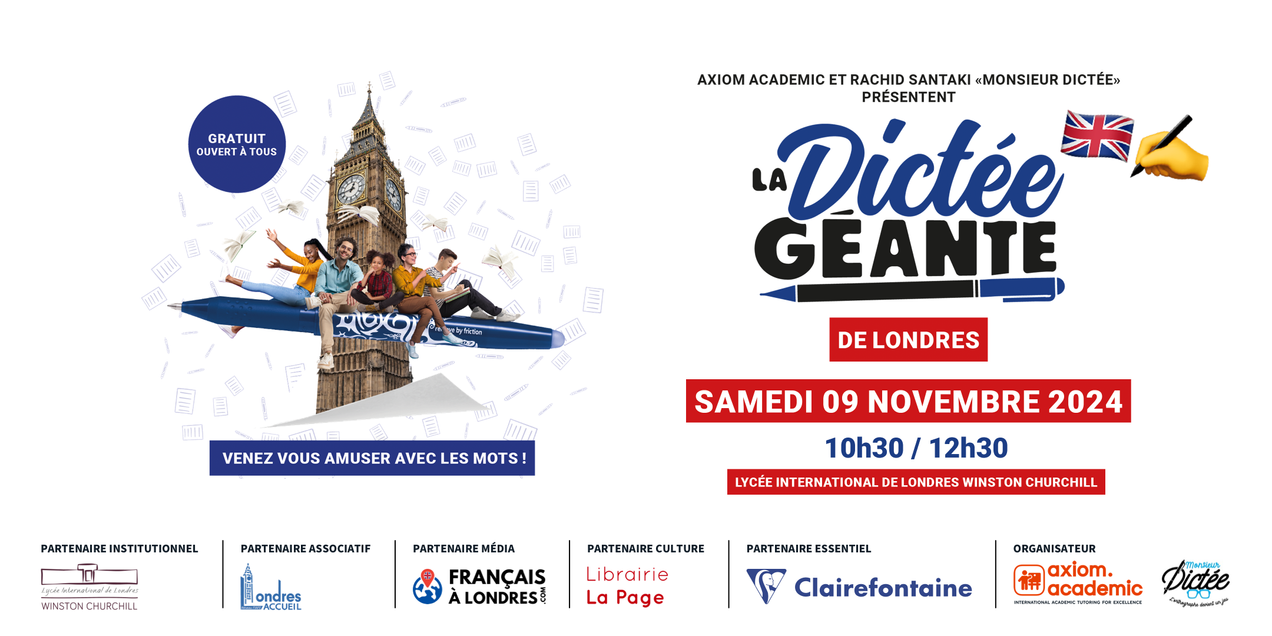 La Dictée Géante de Londres : Un défi orthographique inédit dans la capitale britannique