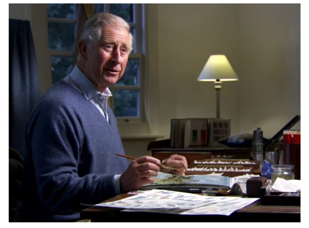 Les pinceaux du Roi Charles III