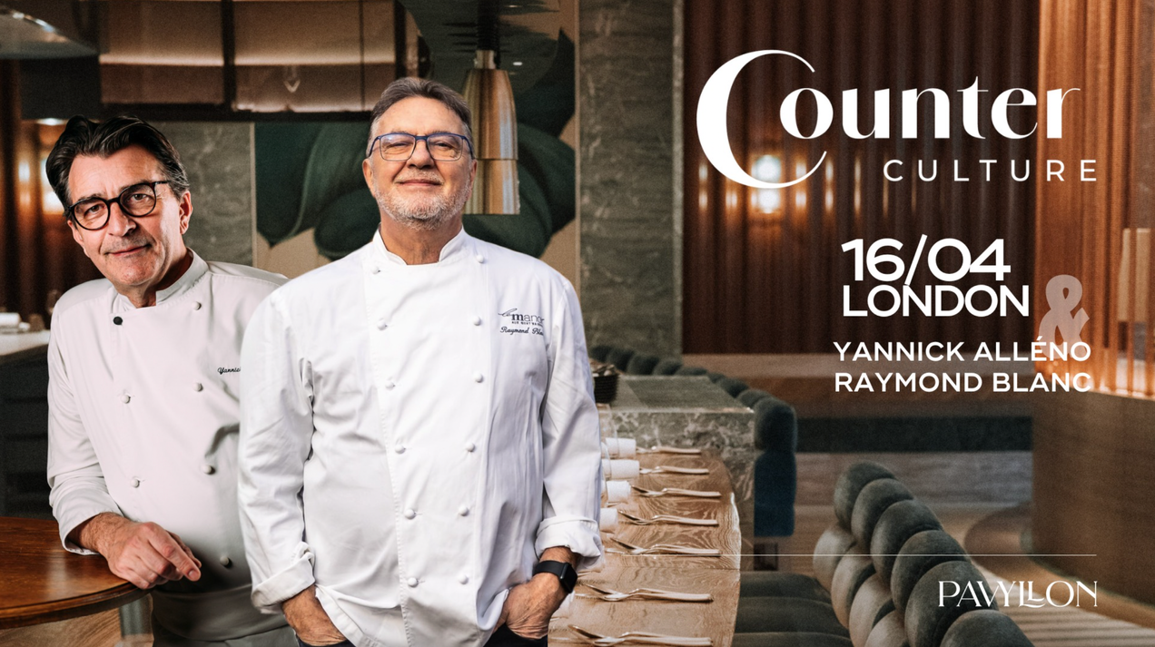 Rencontre au sommet : Yannick 
Alléno et Raymond Blanc unissent leurs talents pour une soirée gastronomique inoubliable