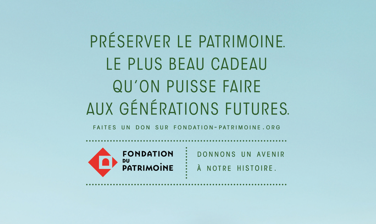 Réduisez votre impôt en faisant un don à la Fondation du patrimoine