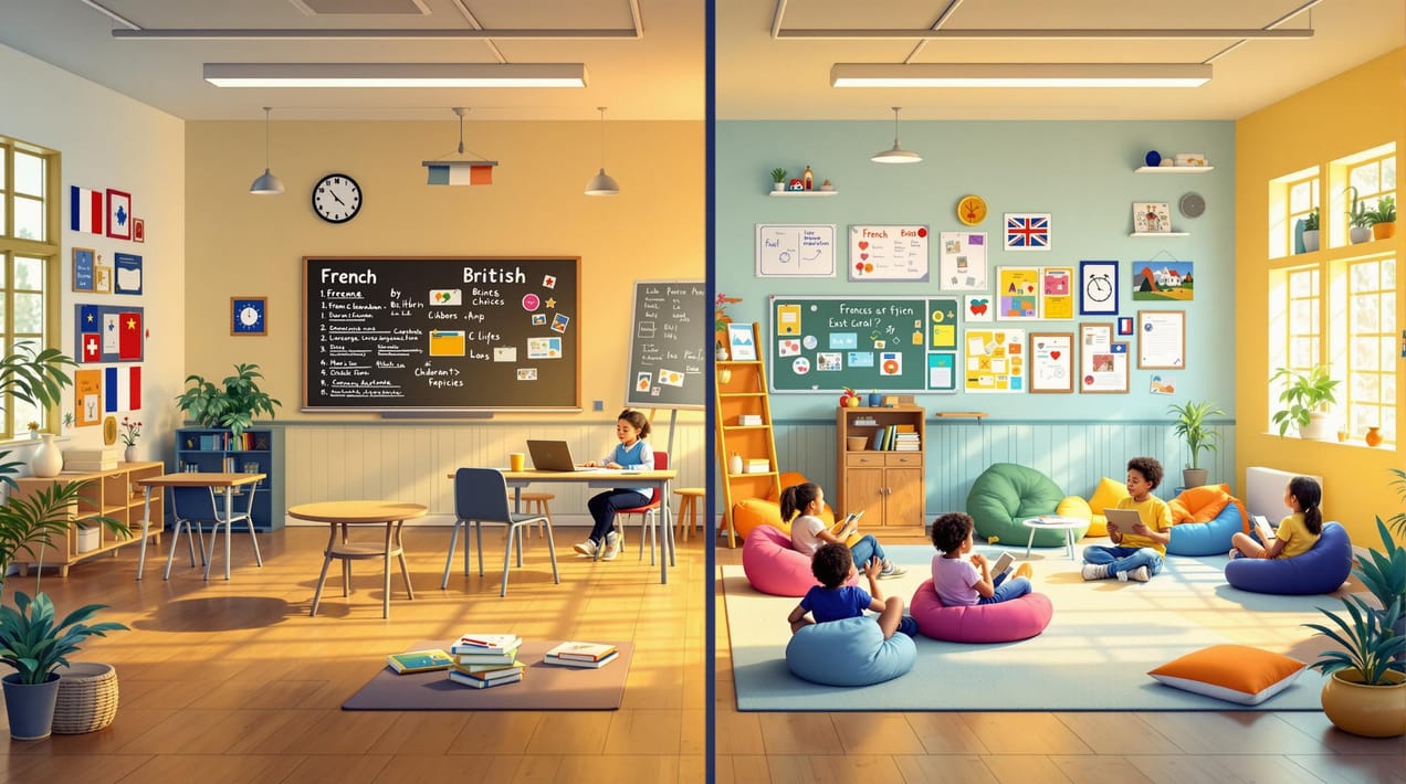 École Française vs École Britannique : Guide Parents