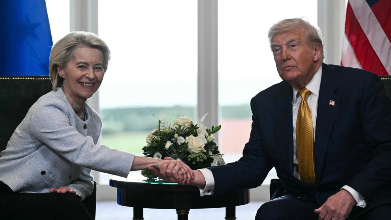 Trump et Von der Leyen arrachent un accord douanier