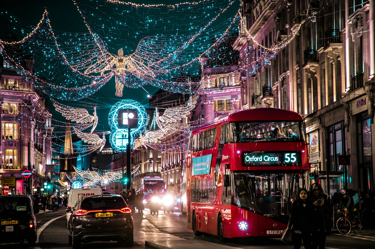 Visite guidée marchés de Noël Londres en français - 10 étapes d'Oxford Circus à Covent Garden
