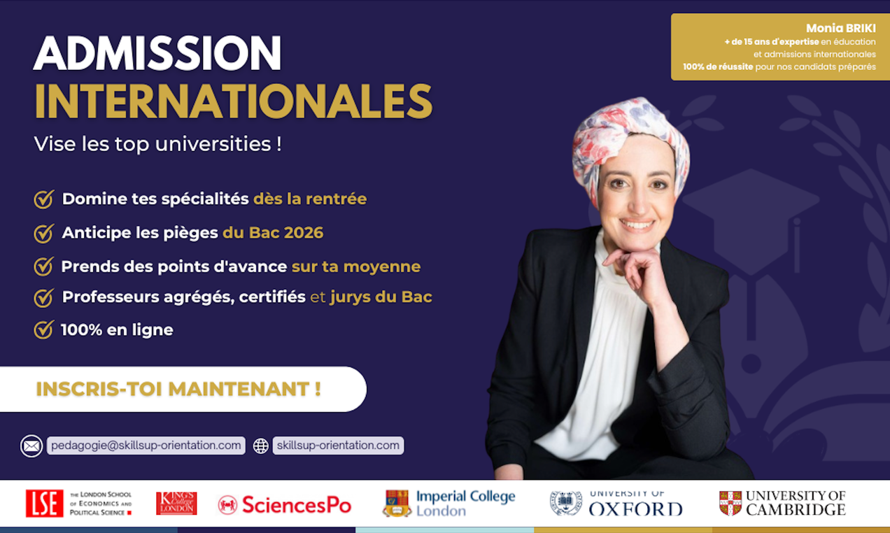 Admissions internationales - SkillsUp Orientation