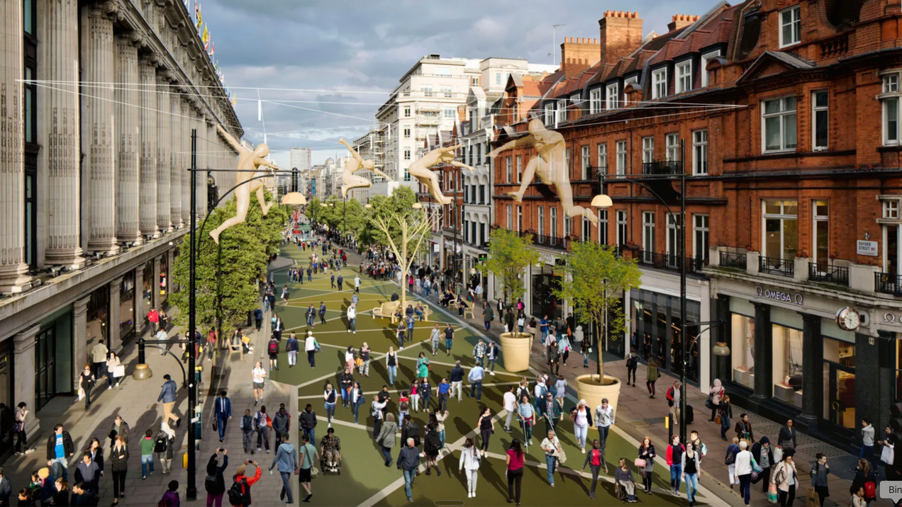 Oxford Street piétonne dès l'été 2026 : le projet avance