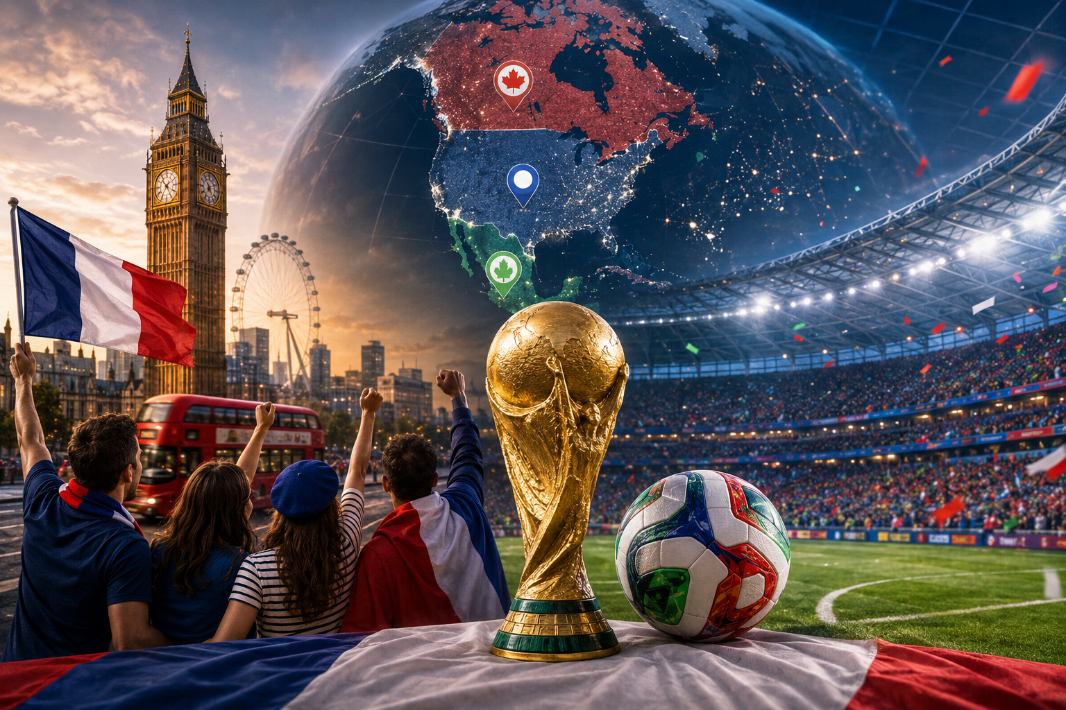 Coupe du Monde 2026 : calendrier et horaires UK complets