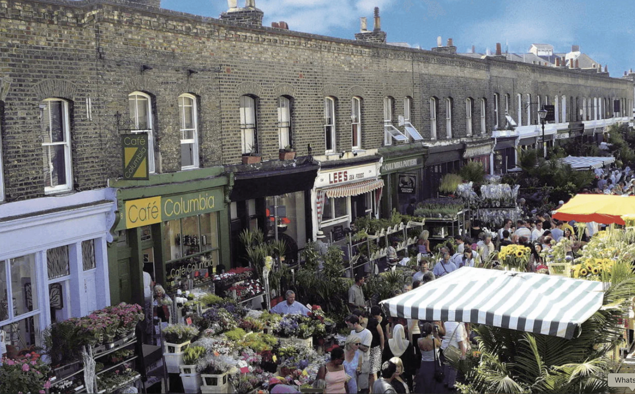 Le marché aux fleurs de Columbia Road : guide pratique pour francophones