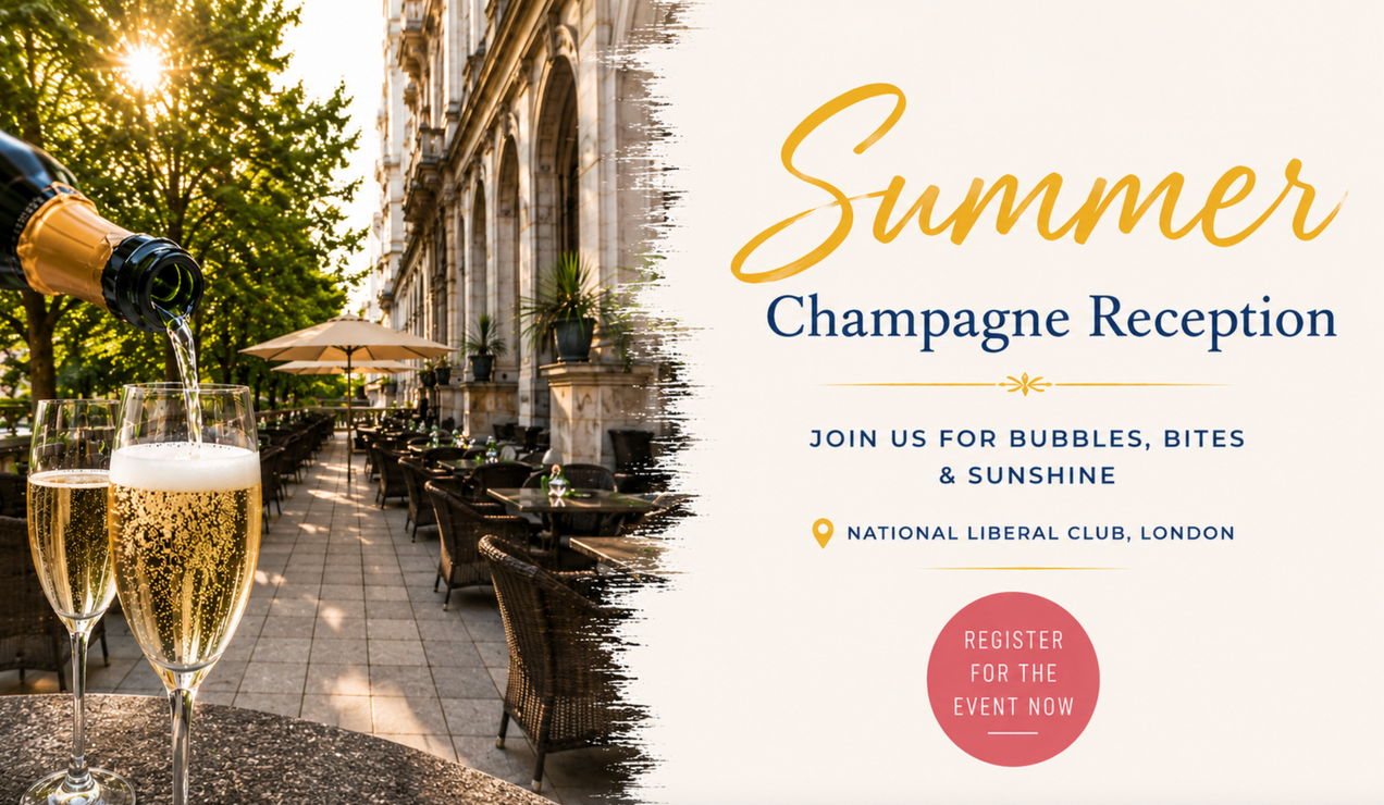 Summer Champagne Reception 2026 : la French Chamber à Londres