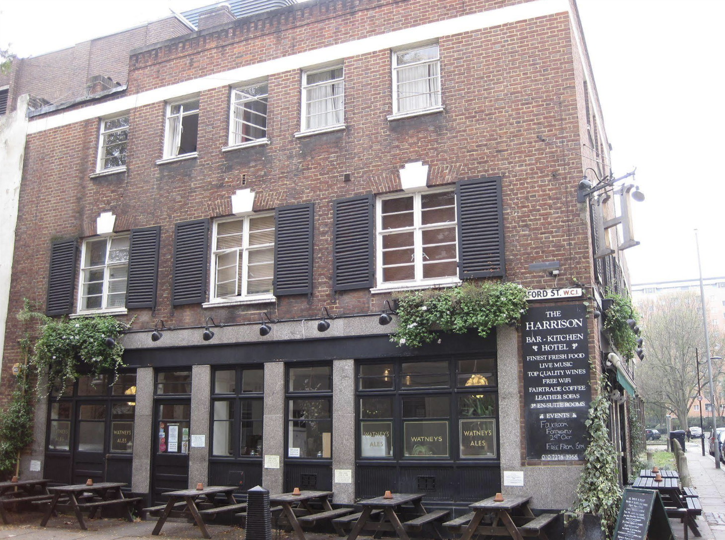 The Harrison : un vrai pub anglais (et quatre chambres) à cinq minutes de l'Eurostar