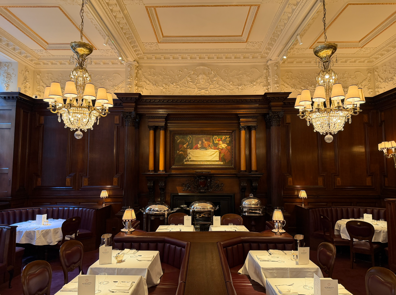 Simpson's in the Strand : le petit-déjeuner anglais dans un monument de Londres