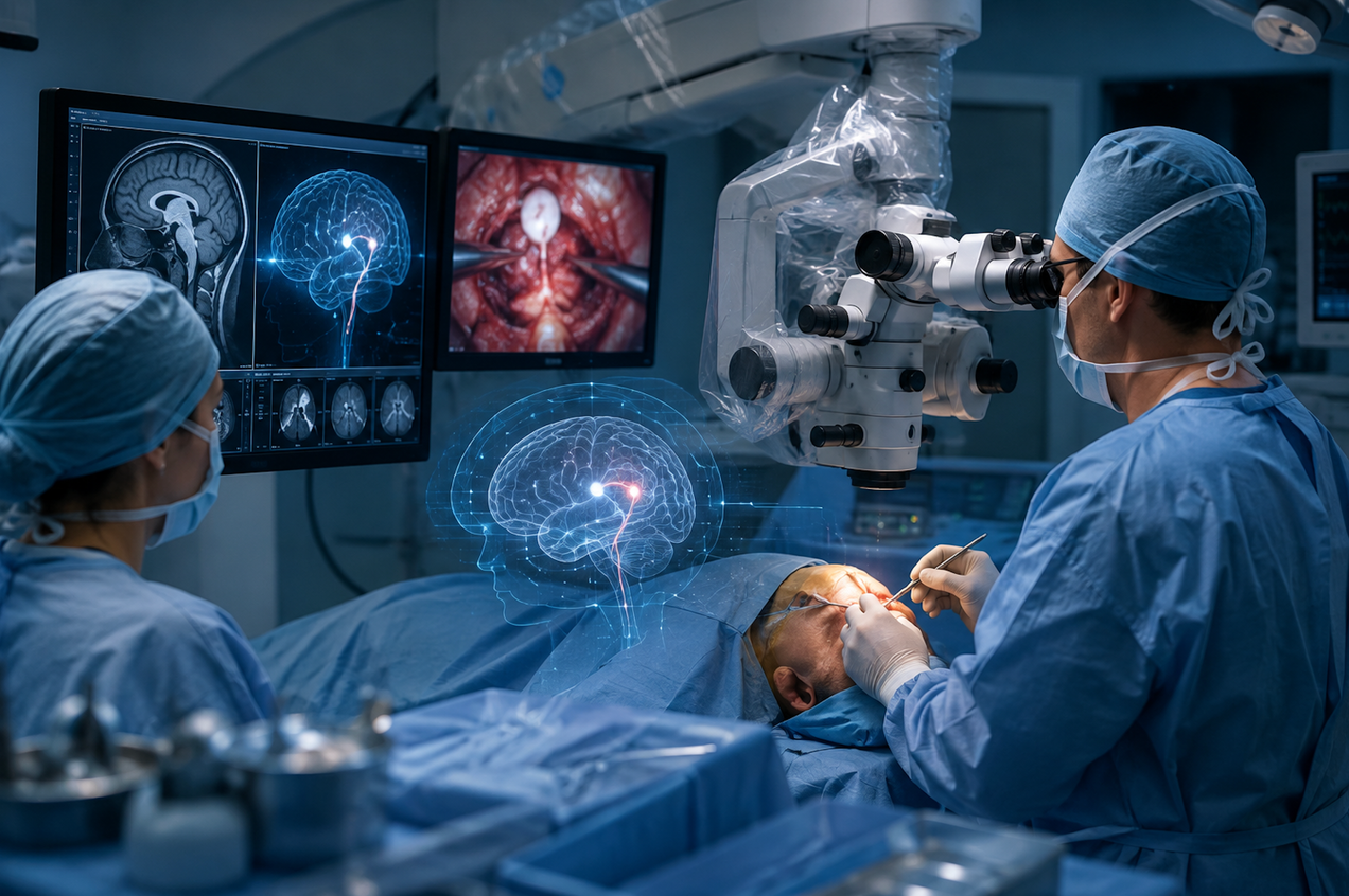 IA en direct : une opération du cerveau sauve la vue au UK