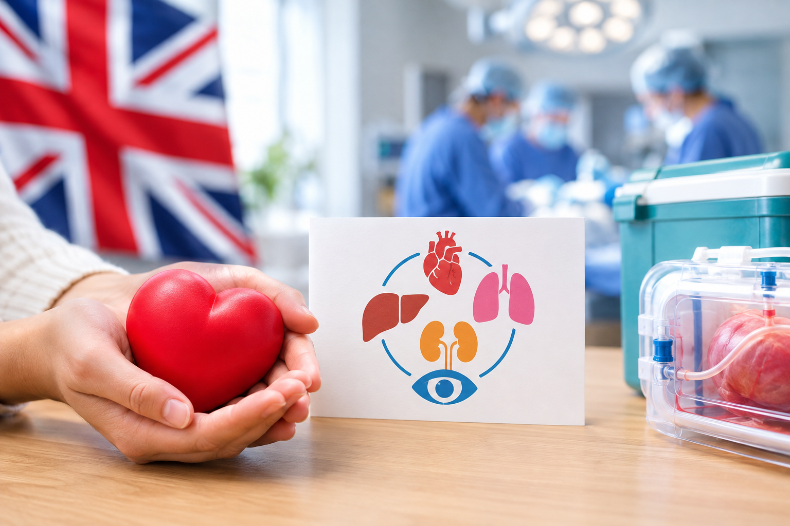 Don d'organes au Royaume-Uni : le NHS tire la sonnette d'alarme