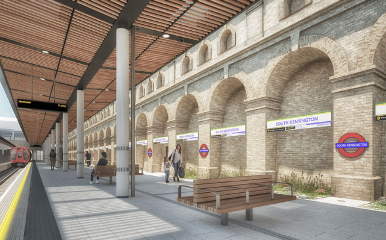 South Kensington : la station tube change enfin d'ici 2031