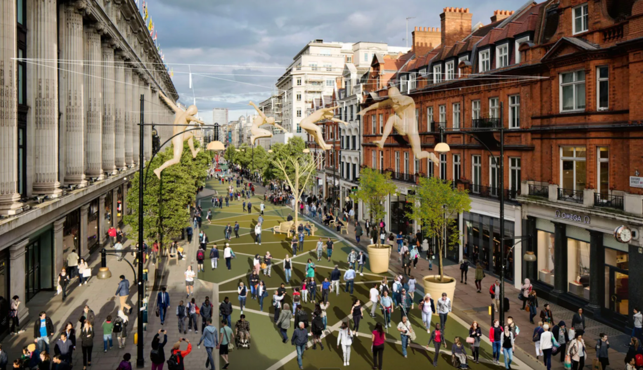 Oxford Street piétonne : la rue peut-elle renaître ?