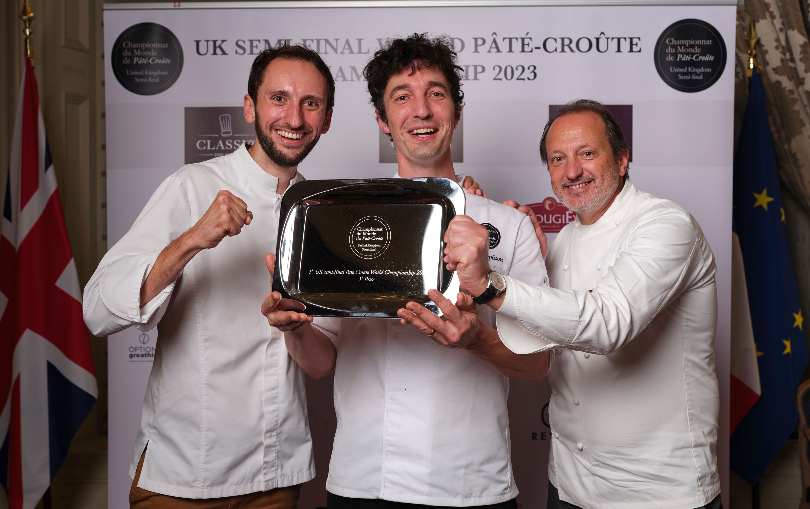 George Jephson remporte la première sélection britannique du Championnat du Monde de Pâté Croûte!