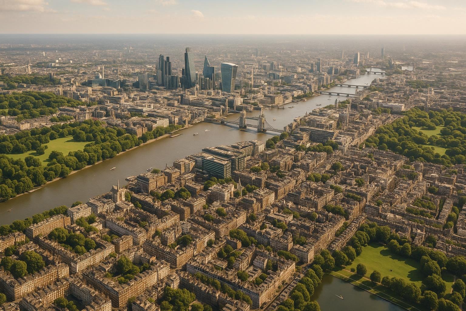 superficie londres