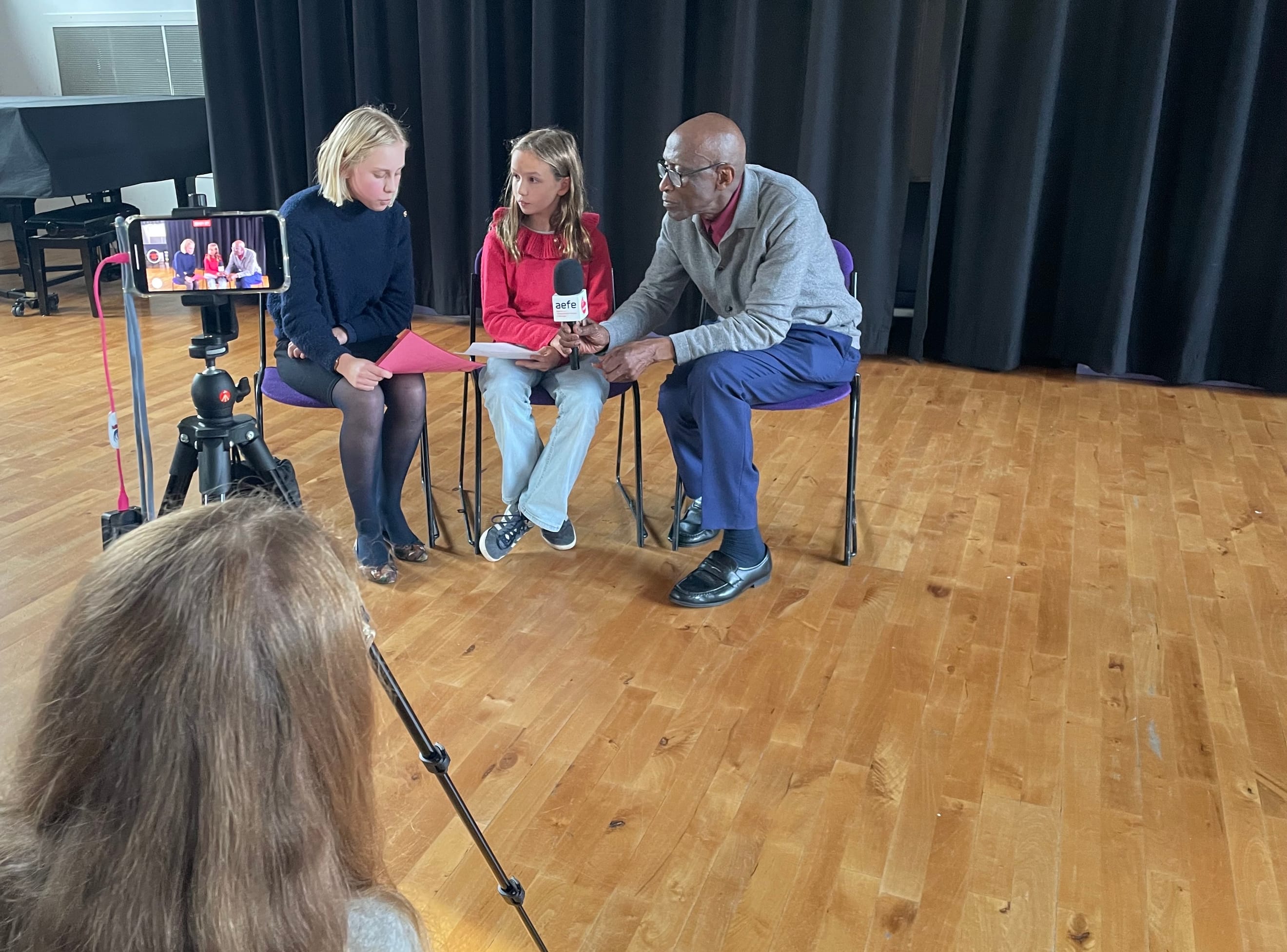 La conférence d’Arthur Torrington sur la Windrush Foundation au Lycée Français Charles de Gaulle De Londres