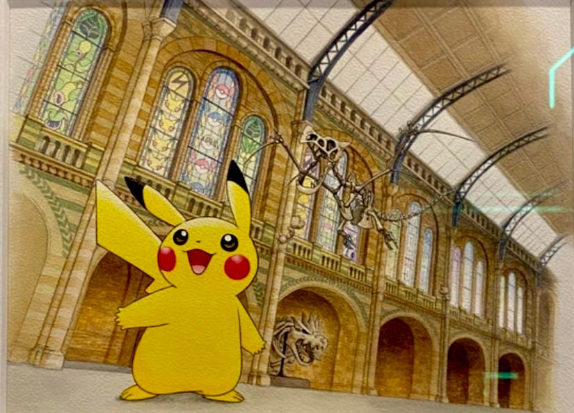 Les Pokémons fêtent leur 30è anniversaire au Museum d'Histoire Naturelle de Londres