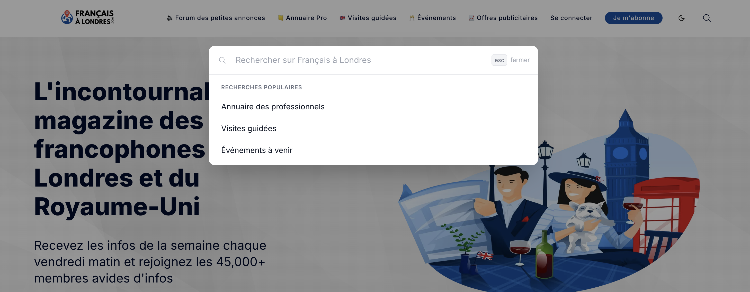 Nouveau : un moteur de recherche intelligent sur Français à Londres