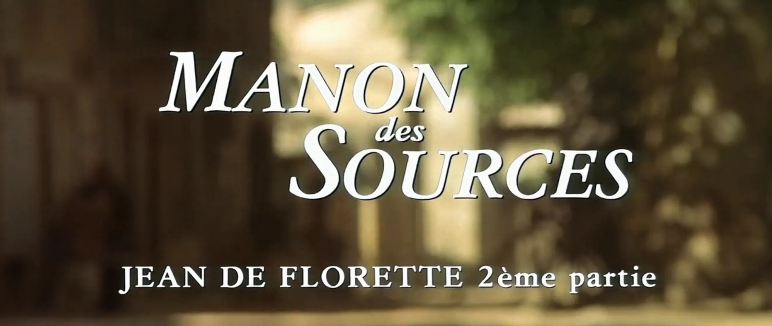 Manon des Sources