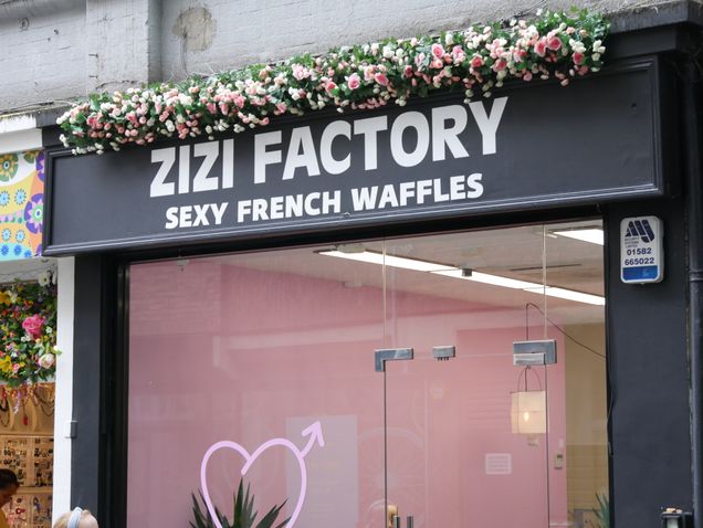 La Zizi Factory à Covent Garden : Quand les Français font des gaufres...