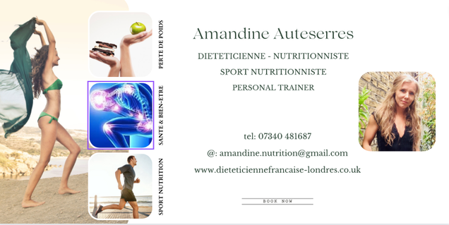 Amandine Auteserres - Diététicienne, Sport Nutritionniste & Personal Trainer